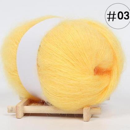 Diy Woolen Yarn Hand Knitting Mohair